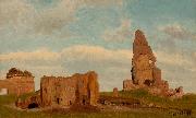 Ruins-Campagna of Rome Albert Bierstadt